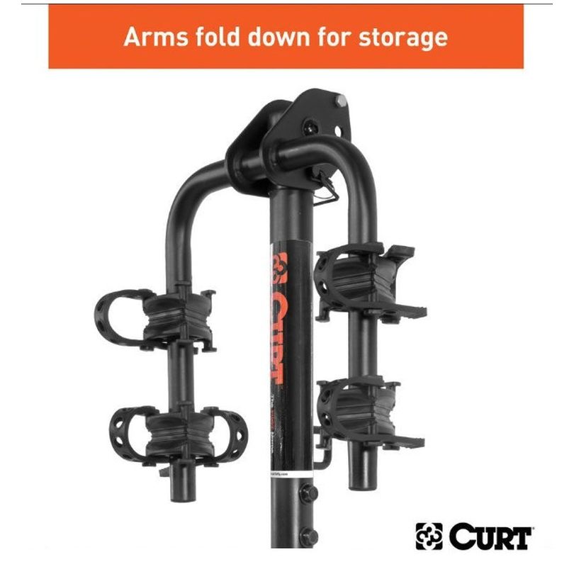 2-Bike rack extension arms